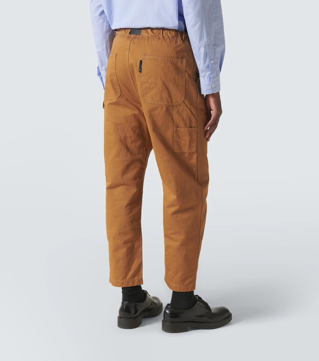 Comme des Garçons Homme - Herringbone cotton straight pants