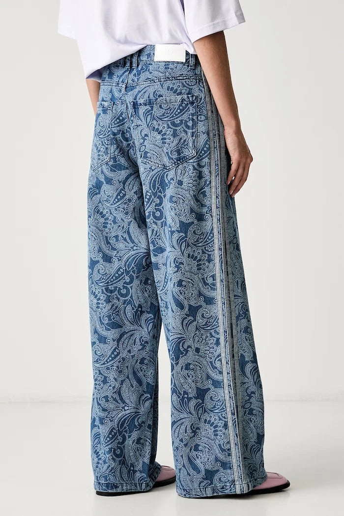 Kadın wide leg kot pantolon Liberty