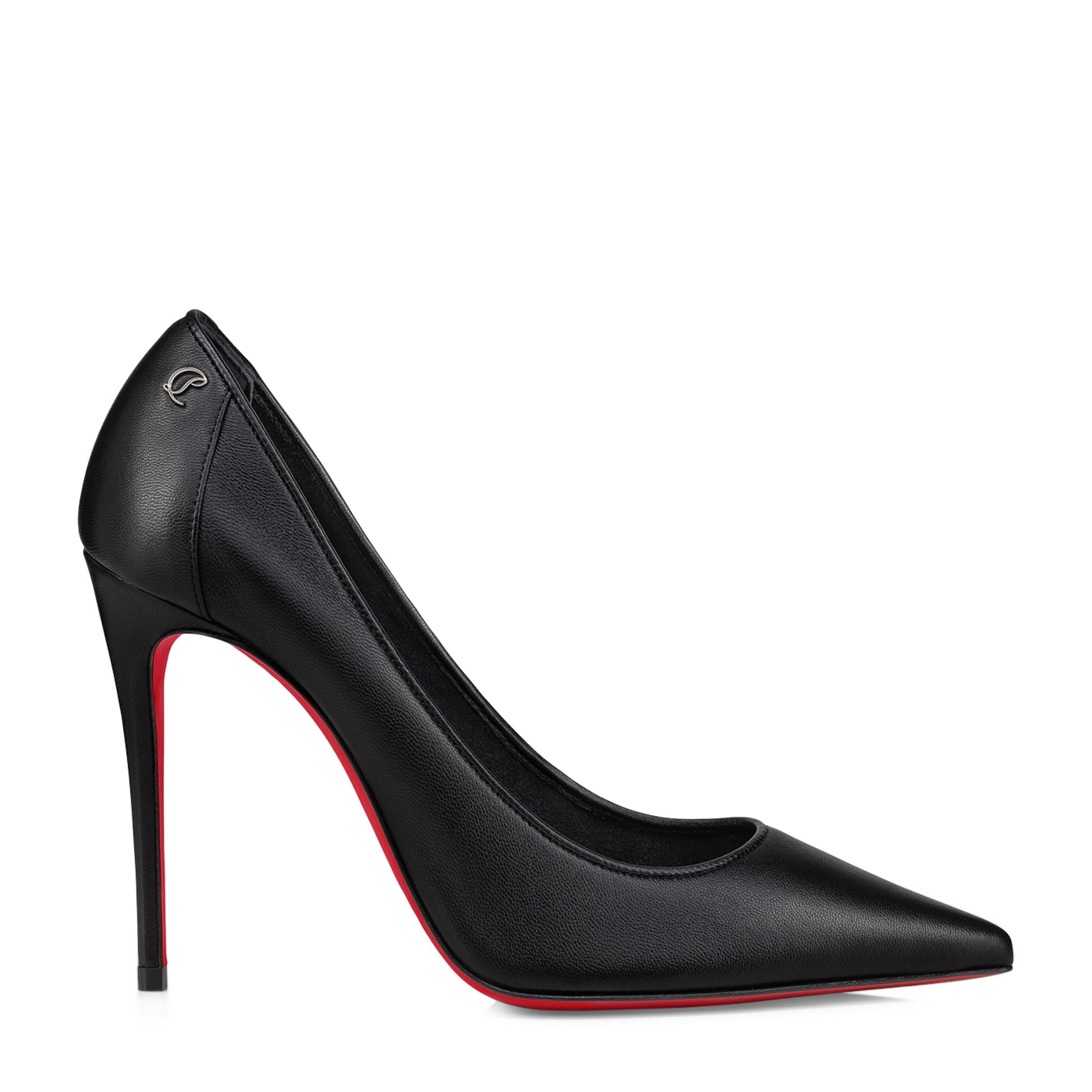 Christian Louboutin Black Sporty Kate Nappa Pumps 100