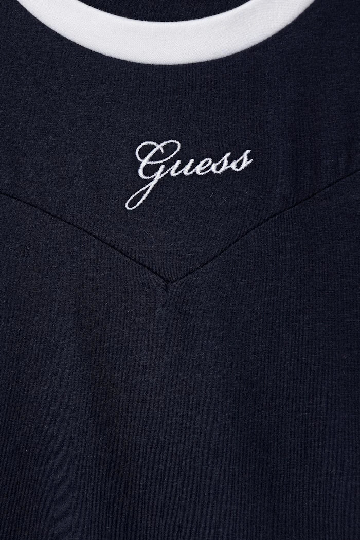 Guess pamuk ve elastanlı yazlık elbise
