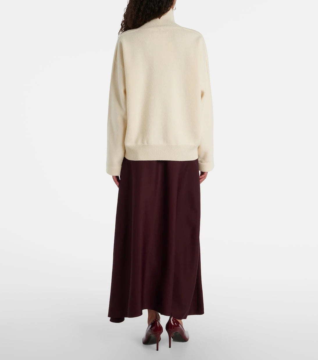 Fforme - Carina satin maxi skirt
