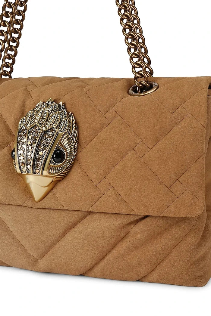 Kurt Geiger London KENSINGTON kadın süet çanta