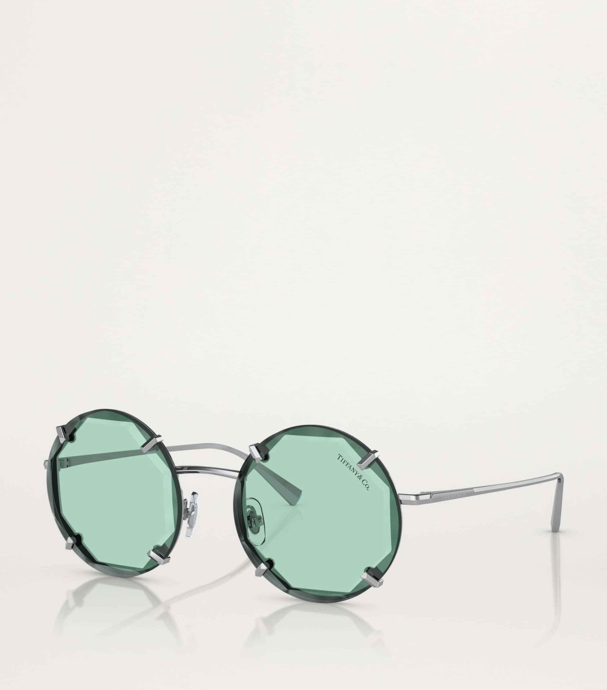 Tiffany & Co. Silver Acetate TF3091 Sunglasses