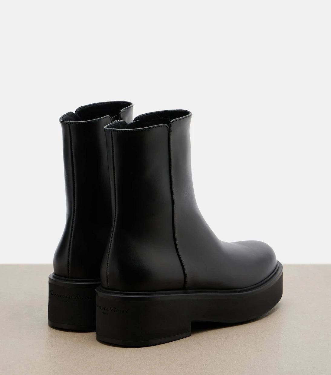 Gianvito Rossi - Hiro leather ankle boots
