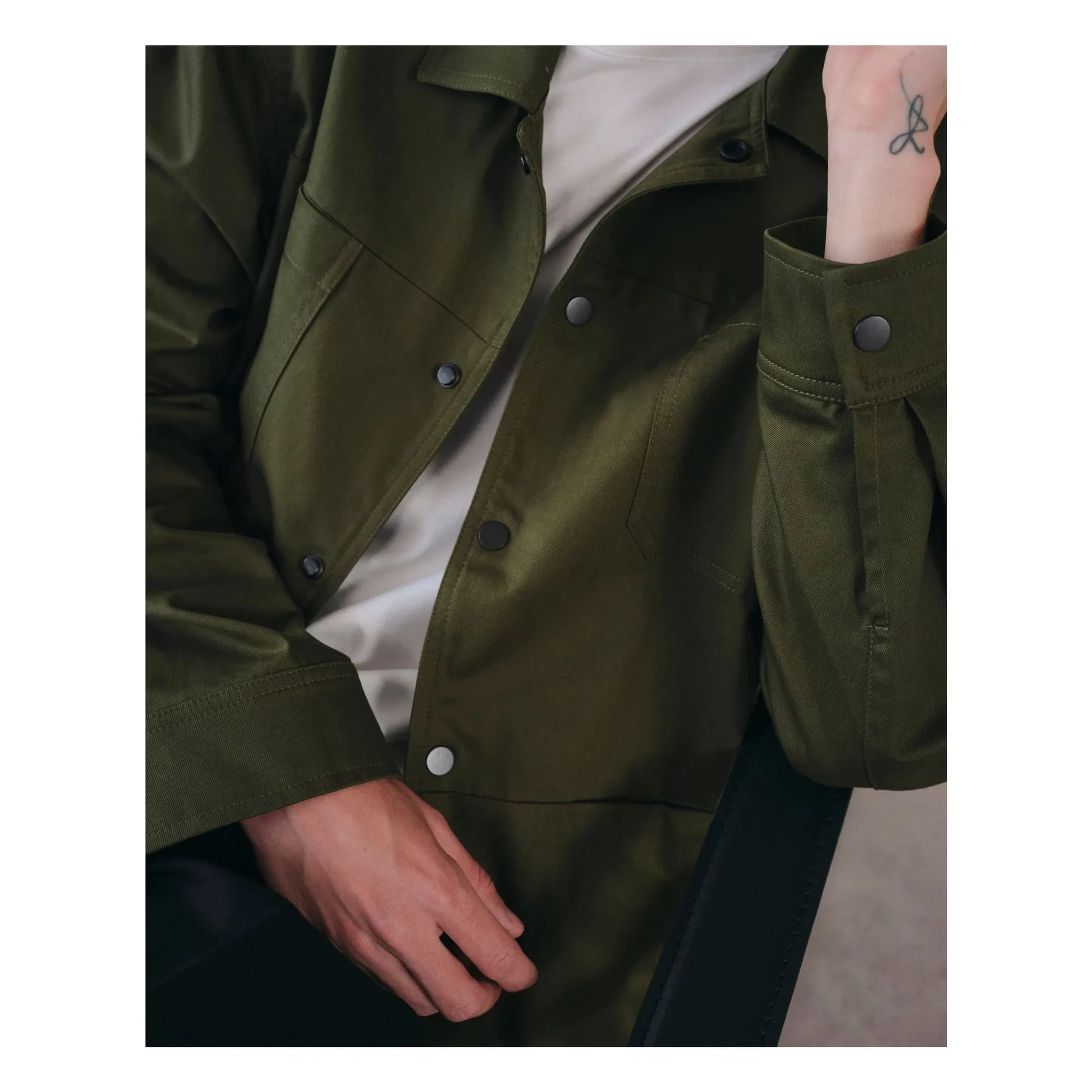 Noyoco - Vancouver Organic Cotton Jacket | Forest Green