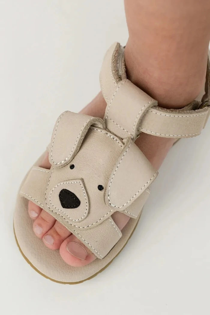 Donsje Dhalo Sandals Golden Retriever Çocuk Deri Sandalet