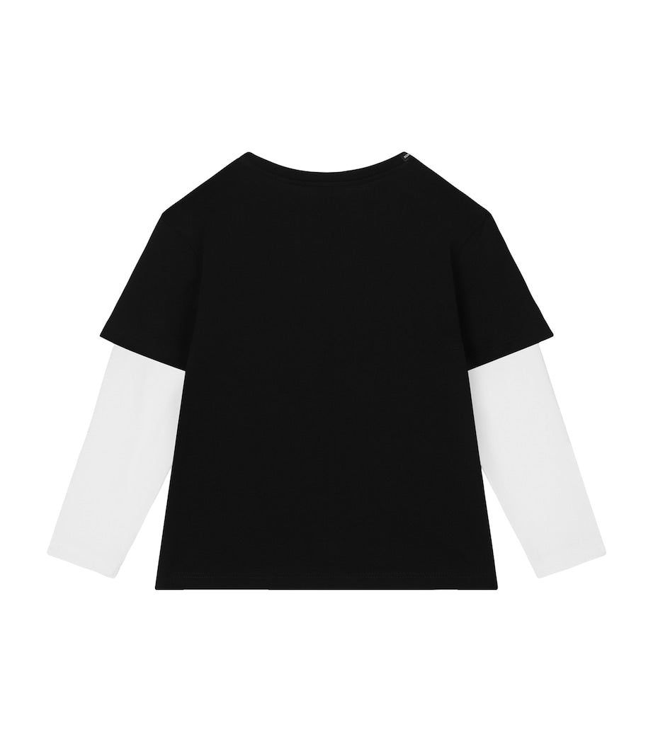 Dolce & Gabbana Kids Long-Sleece Logo Print T-Shirt (2-6 Years)