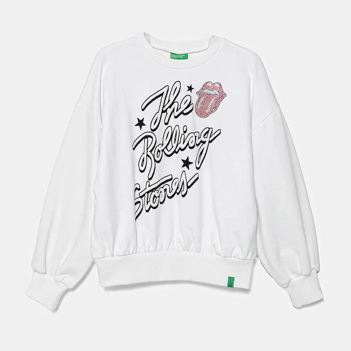 United Colors of Benetton Çocuk Pamuklu Sweatshirt