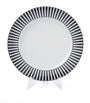 Set of 2 Stripes Dessert Plates (22cm)