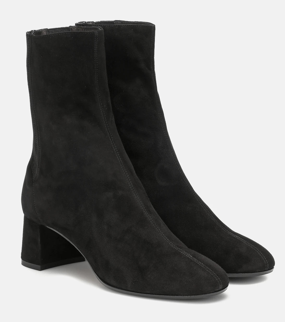 Aquazzura - Saint Honore 50 suede ankle boots