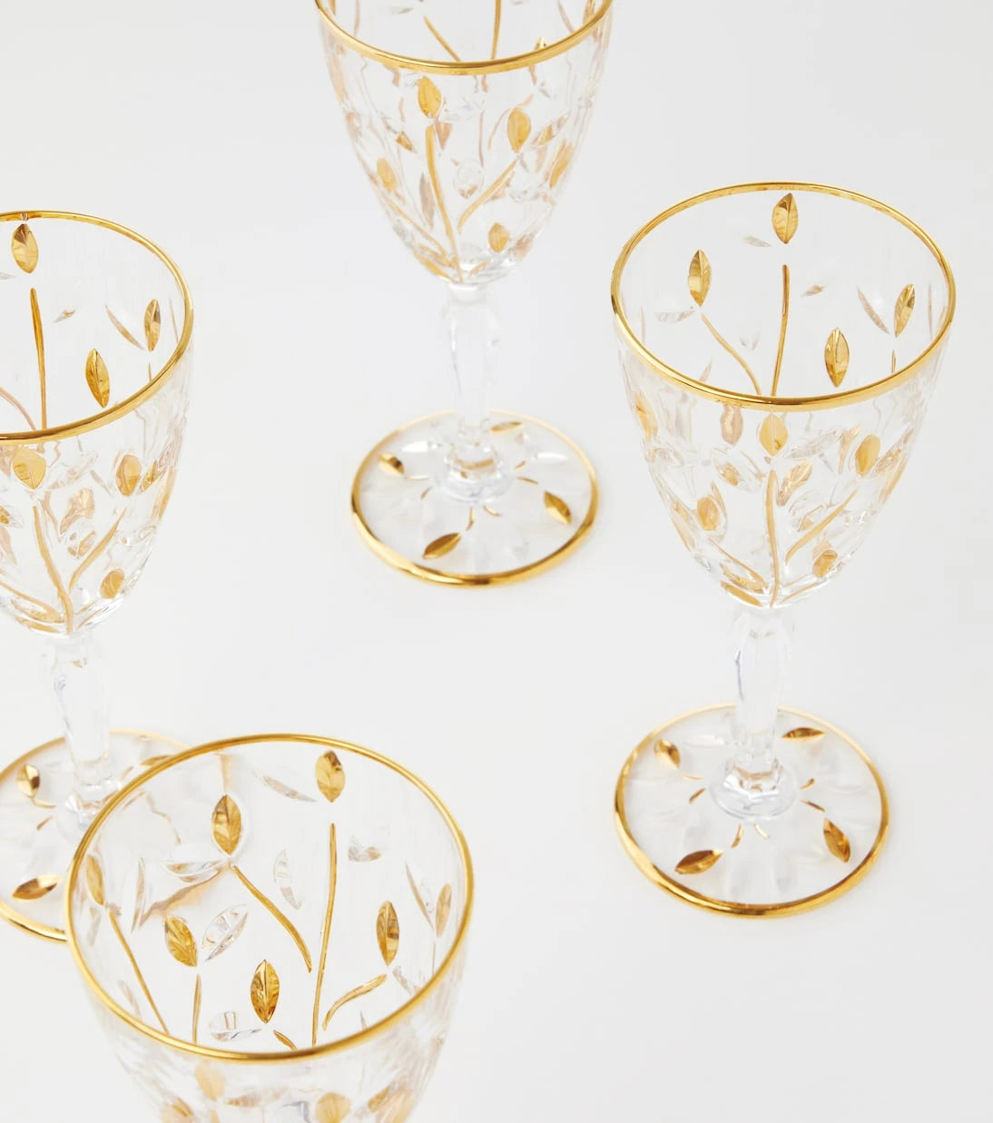 Les-Ottomans - Set of 4 crystal wine glasses