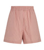 Rag & Bone Pink Cotton Stripe Emma Shorts