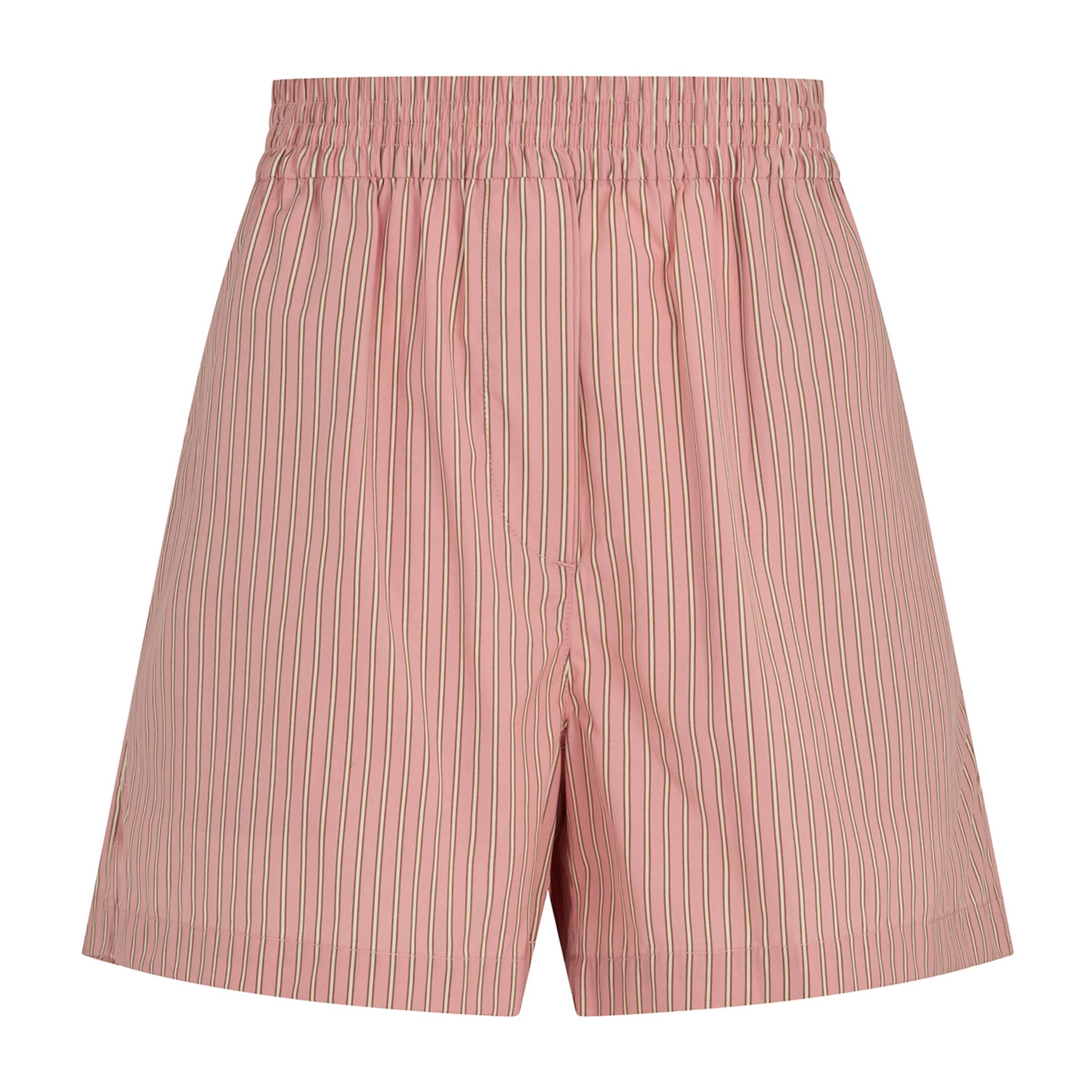 Rag & Bone Pink Cotton Stripe Emma Shorts