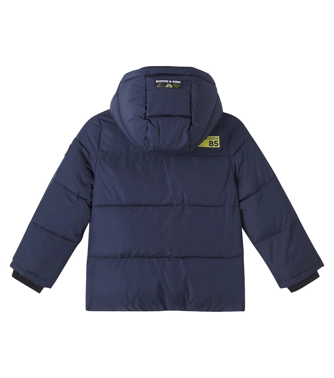 Scotch & Soda Kids - Hooded puffer jacket