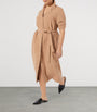 Beige Cady Pomezia Midi Dress