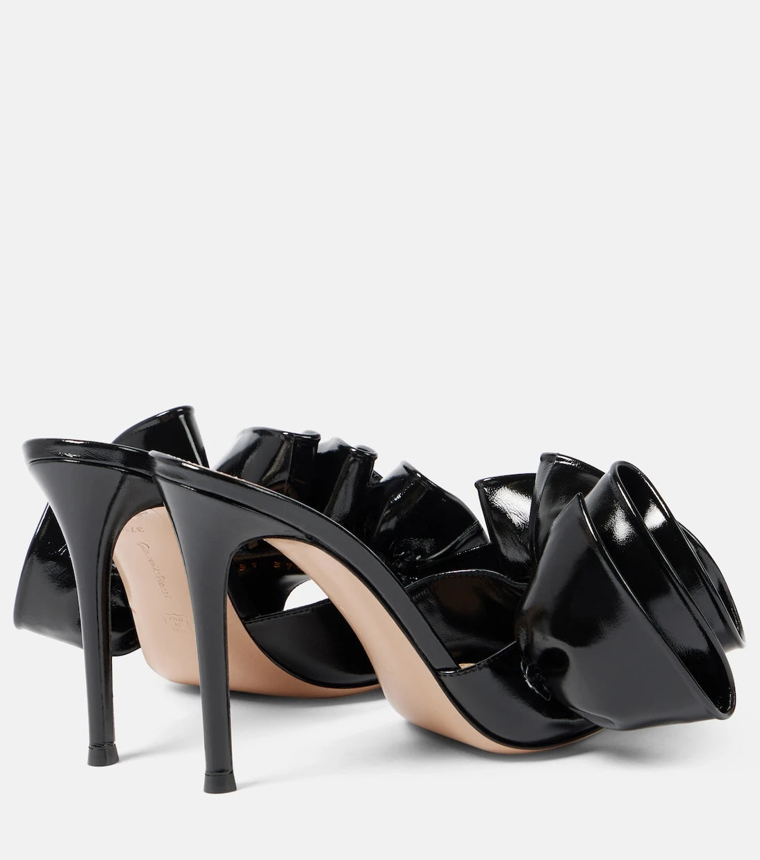 Gianvito Rossi - Gabrielle 105 leather mules