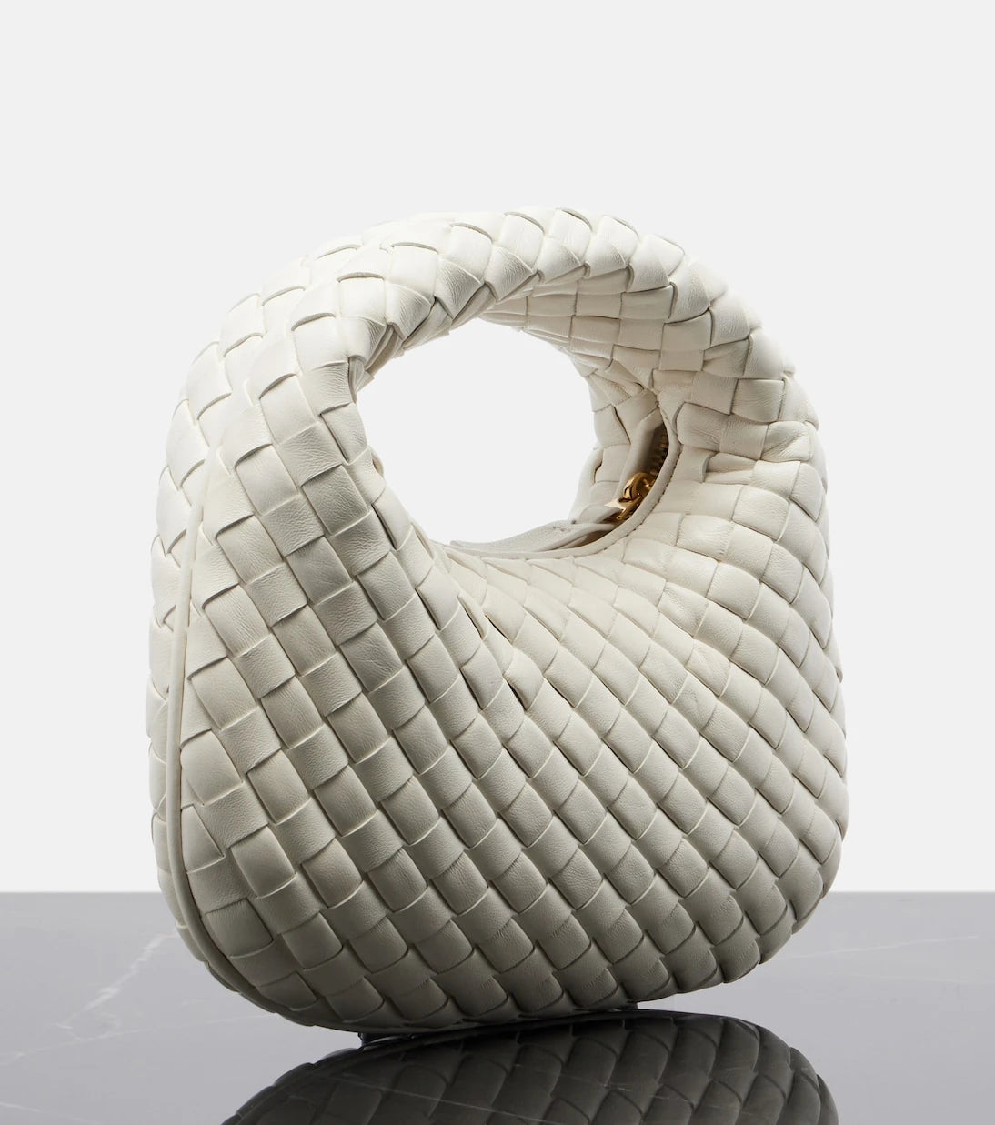 Bottega Veneta - Veneta Baby leather top-handle bag