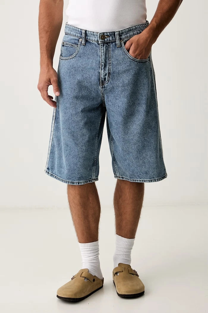 adidas Originals erkek denim bermuda şort Firebird