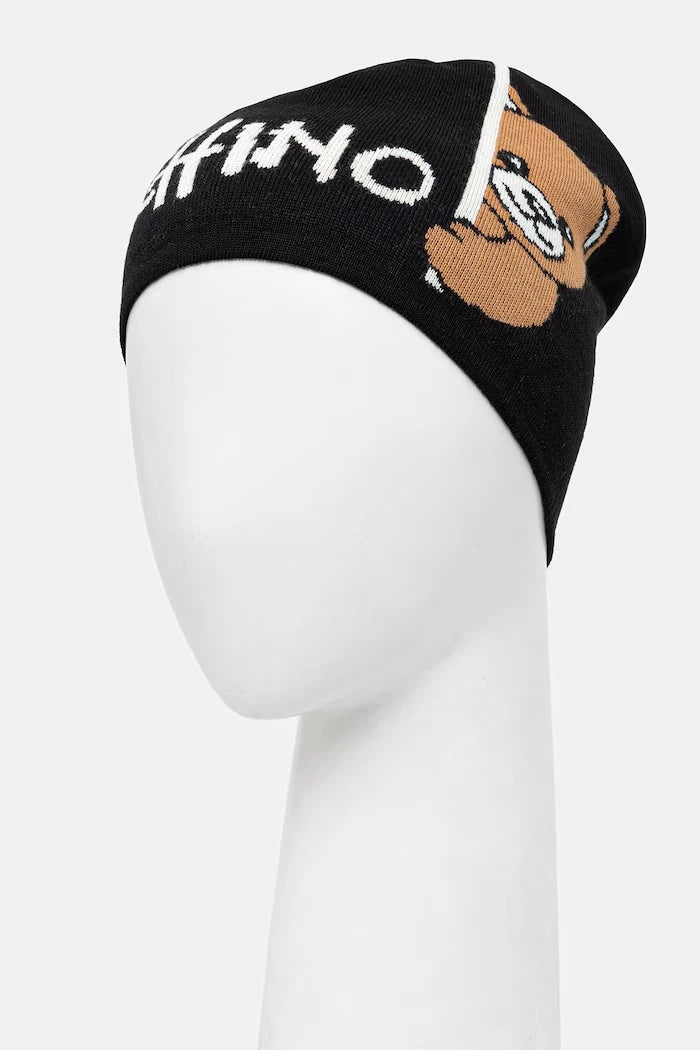Moschino шапка дамска от вълнена материя