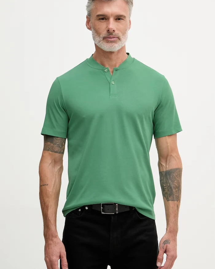 United Colors of Benetton Erkek Pamuklu Yakalı Tişört