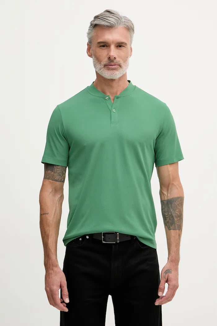 United Colors of Benetton Erkek Pamuklu Yakalı Tişört