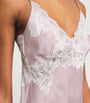 Bocan Satin Lace-Trim Caroline Nightdress