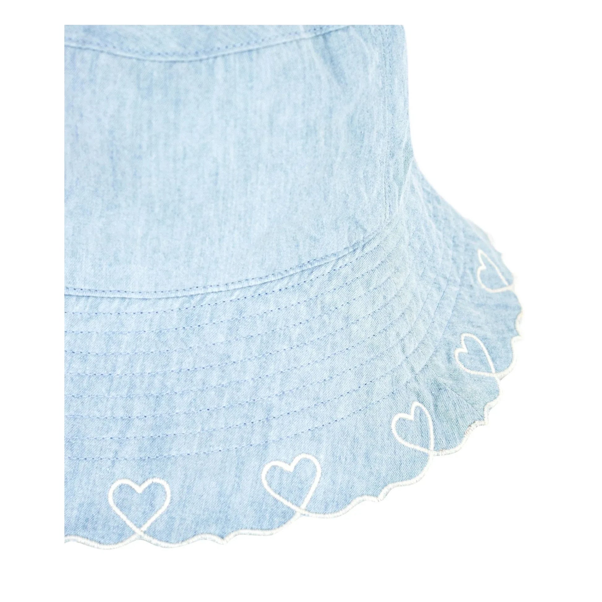 Petit Bateau - Capeline Chambray | Light Blue