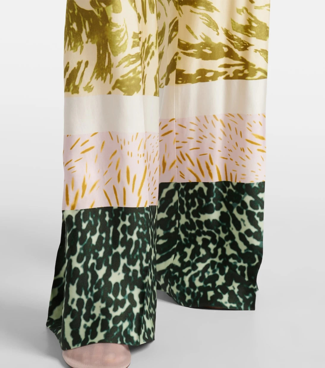 Dries Van Noten - Printed wide-leg pants