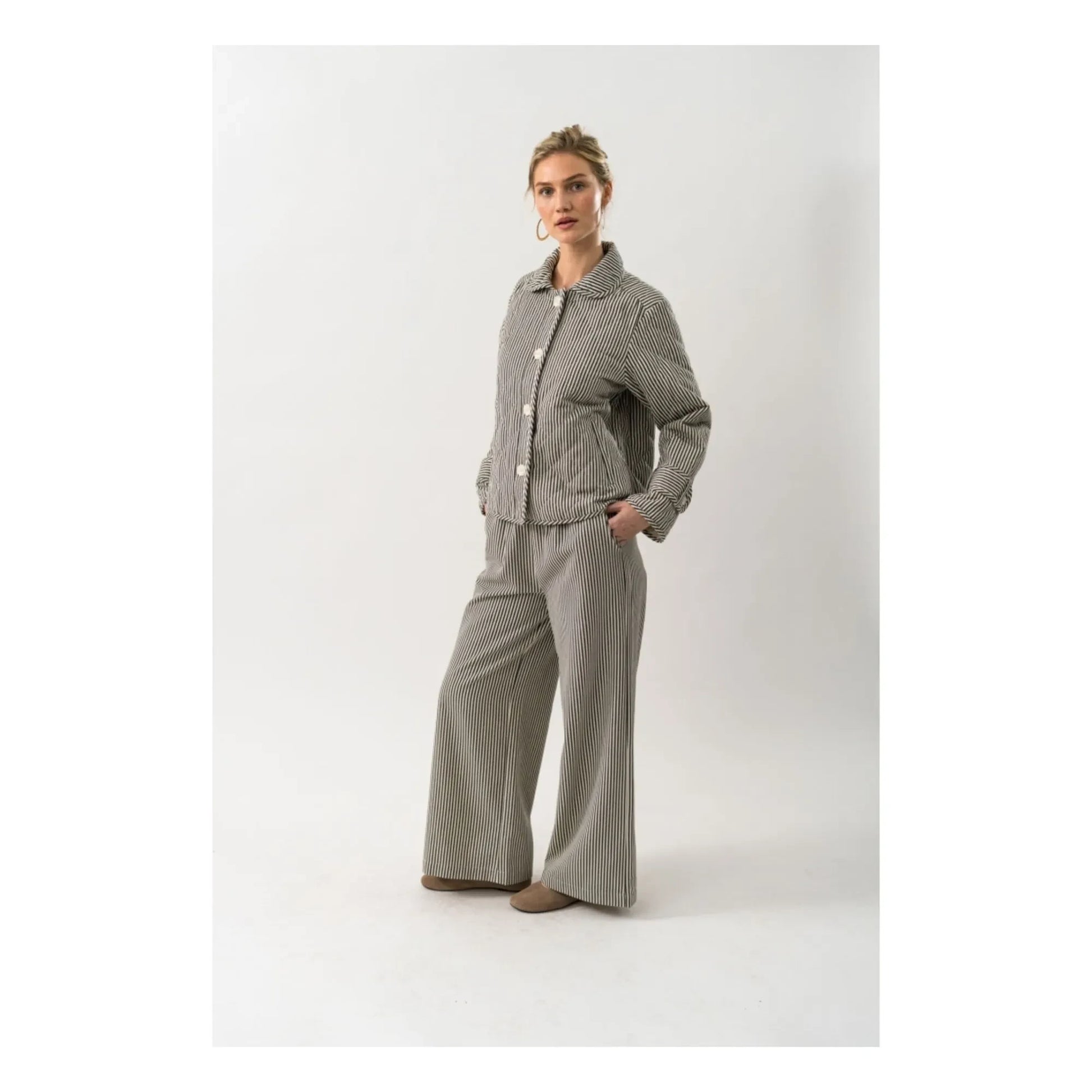 Lollys Laundry - Liam Cotton pants | Black