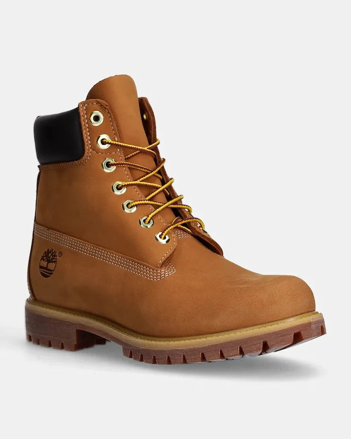 Обувки от набук Timberland Premium 6 Inch