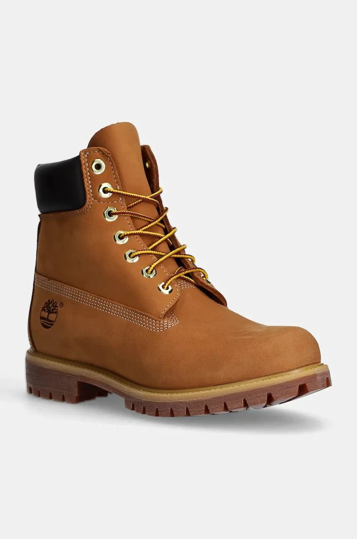 Обувки от набук Timberland Premium 6 Inch