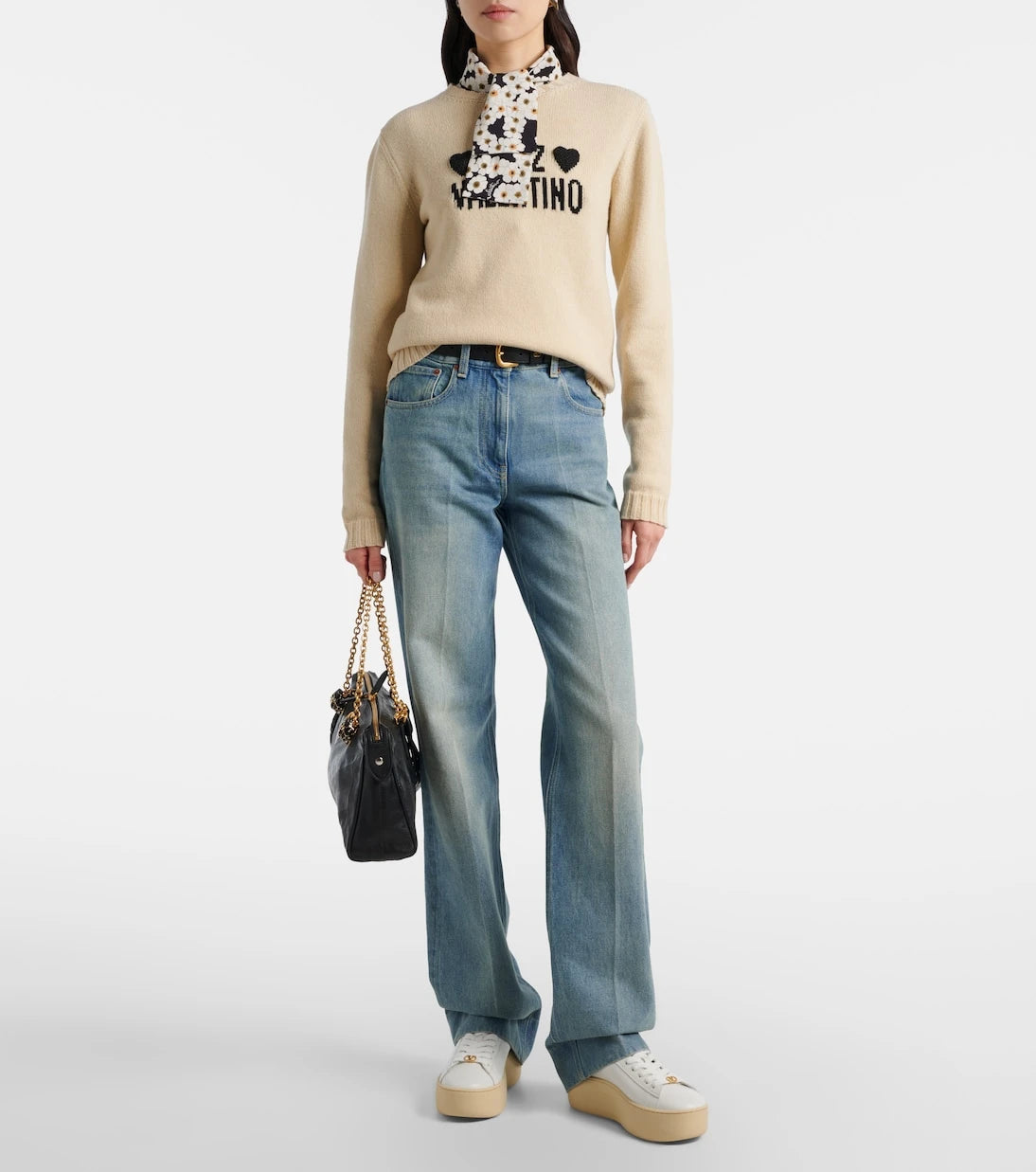 Valentino Garavani - Royco 55 leather platform sneakers