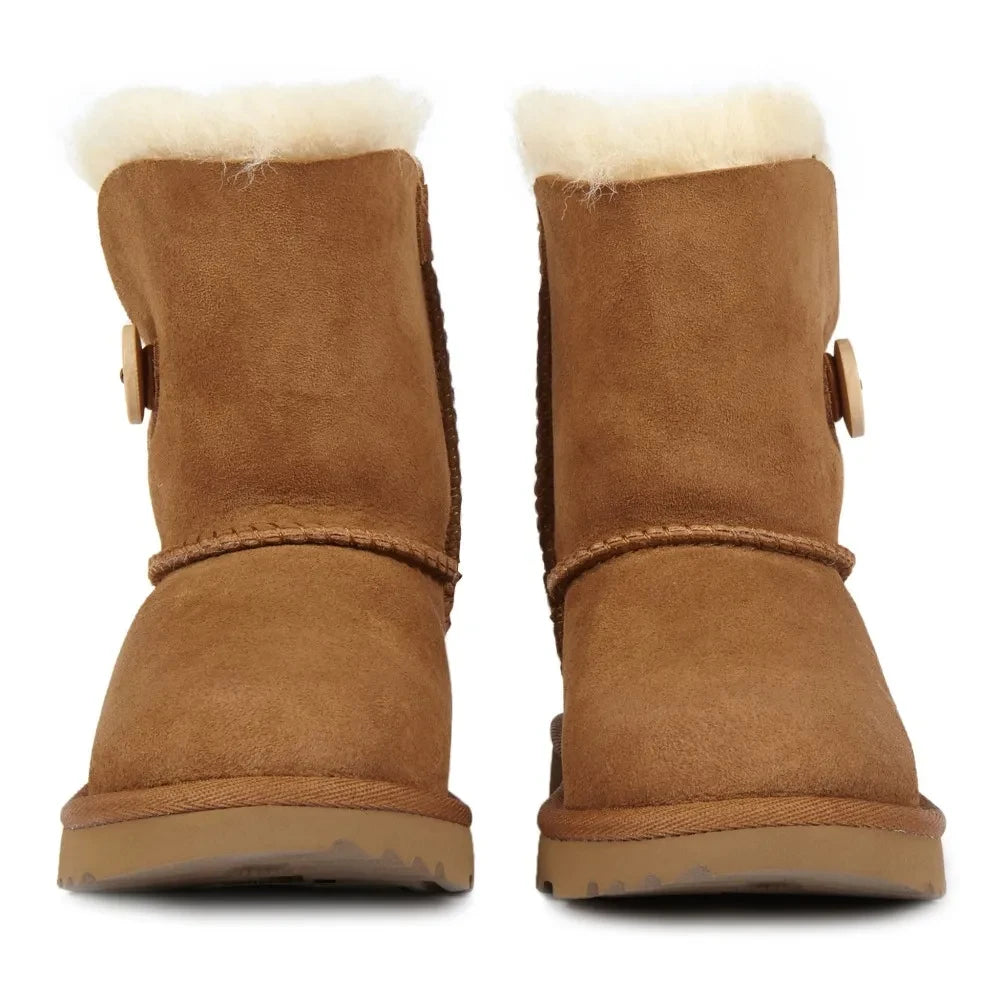UGG - Bailey Button II Fur Lined Suede Boots | Camel