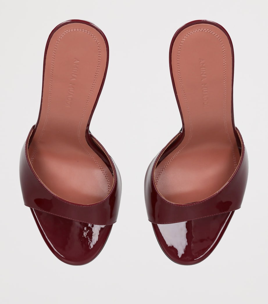 Patent Leather Elodie Heeled Mules 105