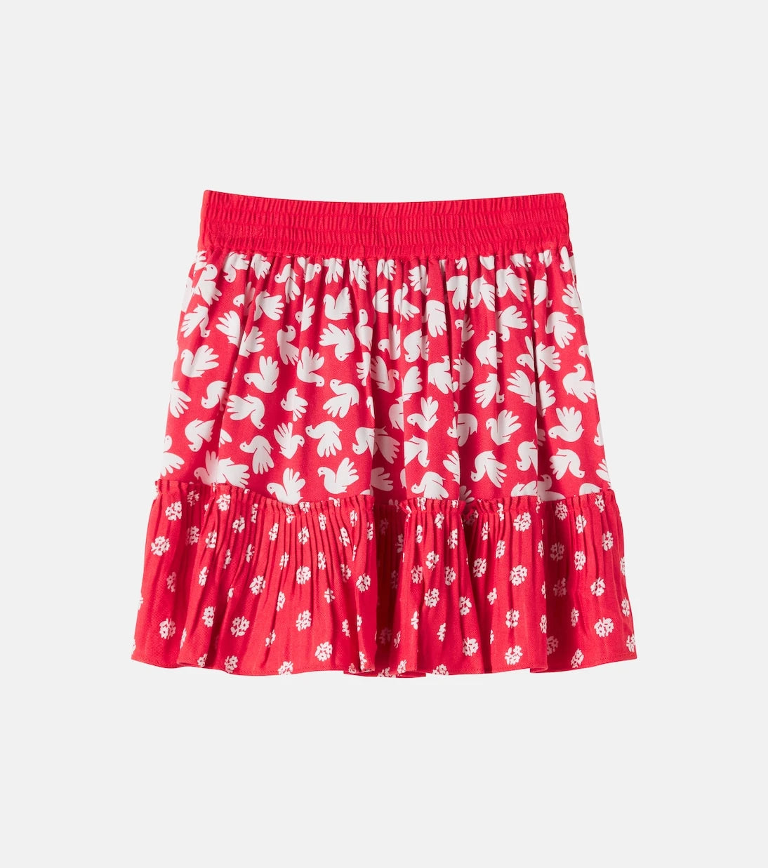 Stella McCartney Kids - Printed ruffled skirt