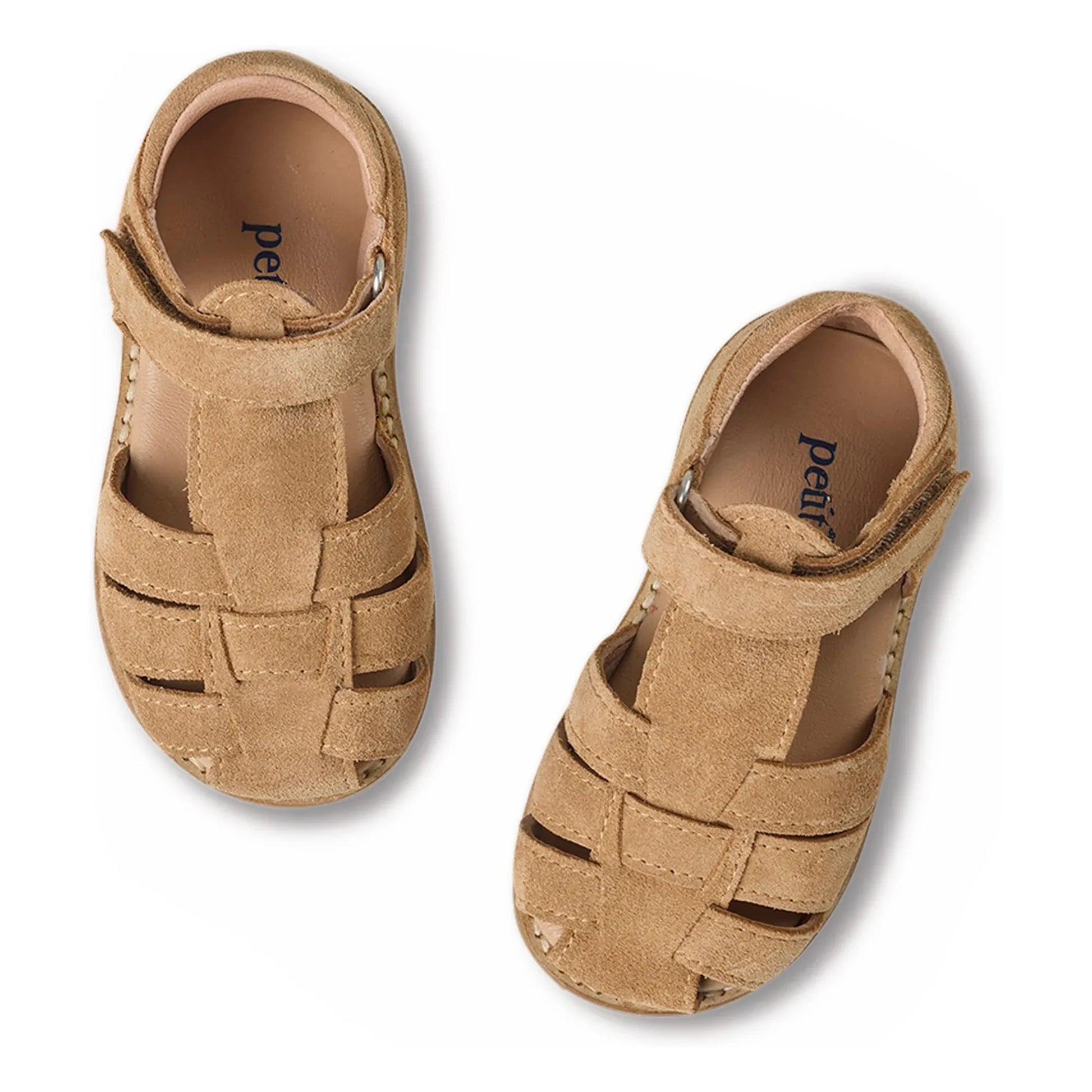 Petit Nord - Classic Suede Scratch Sandals | Beige