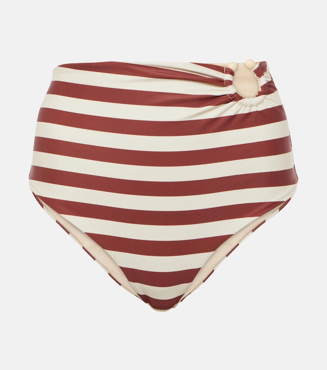 Johanna Ortiz - Striped high-rise bikini bottoms