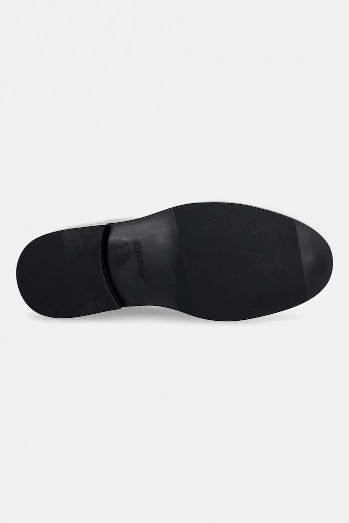 Calvin Klein ESS RUBBER PENNY LOAFER POL LTH Deri Mokasen