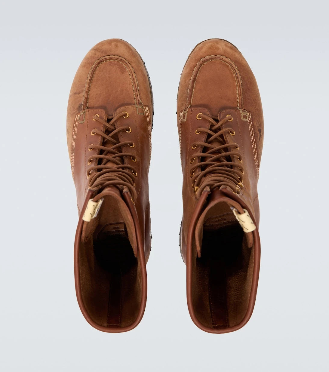 Visvim - Scout Moc leather lace-up boots
