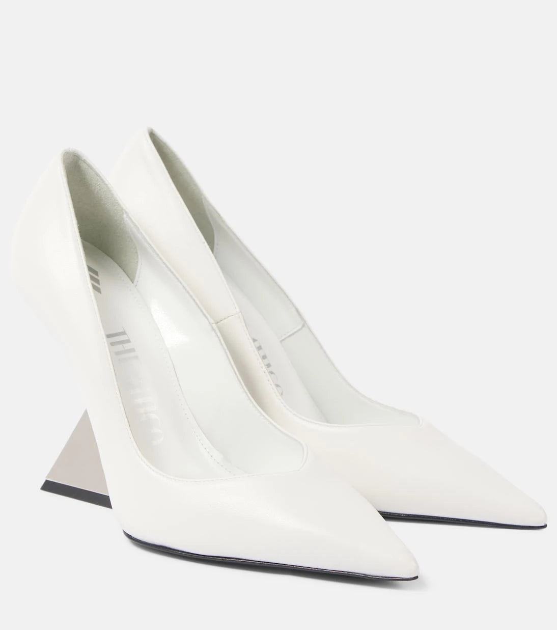 The Attico - Cheope leather pumps