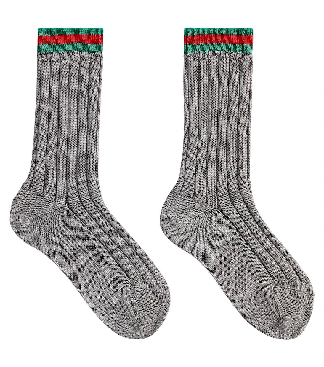 Gucci Kids - Ribbed-knit cotton socks