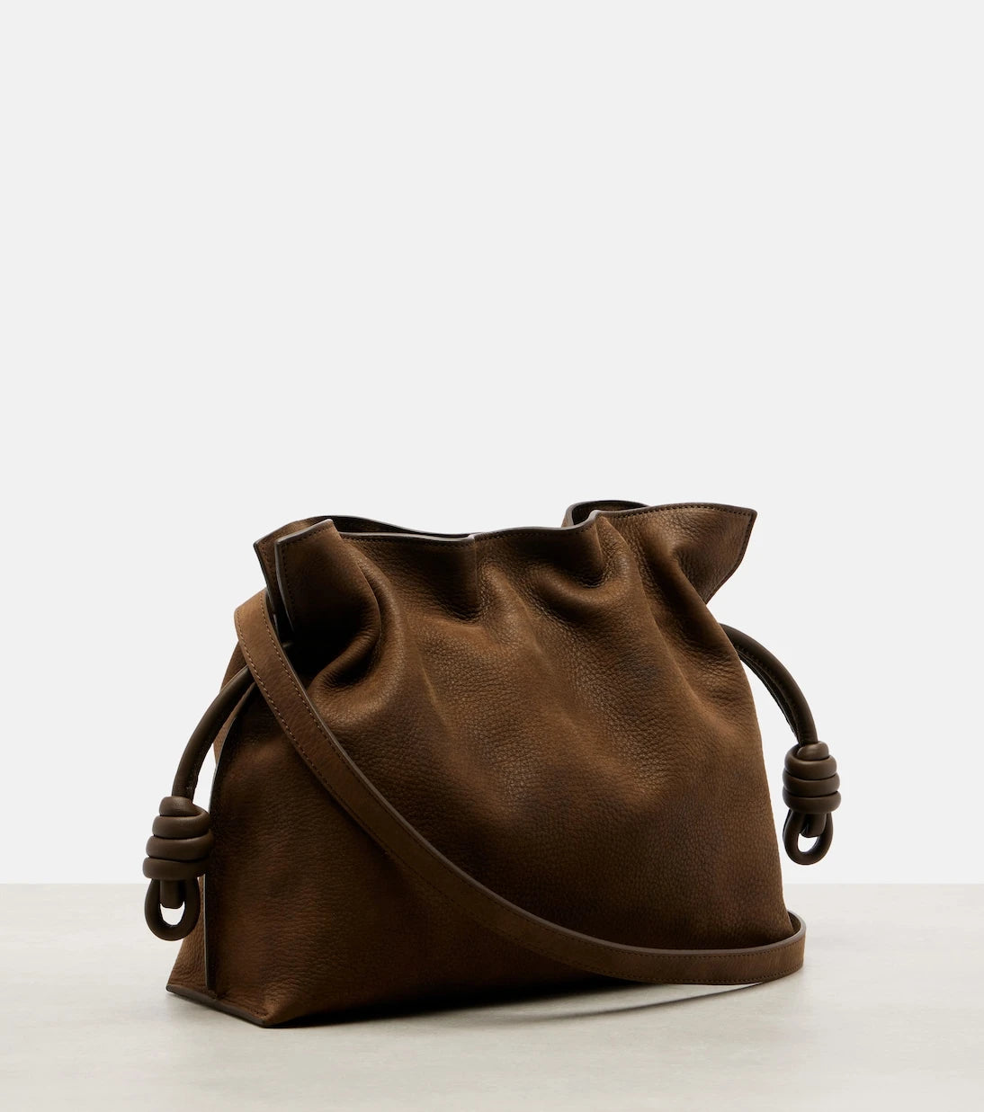 Loewe - Flamenco Medium suede clutch
