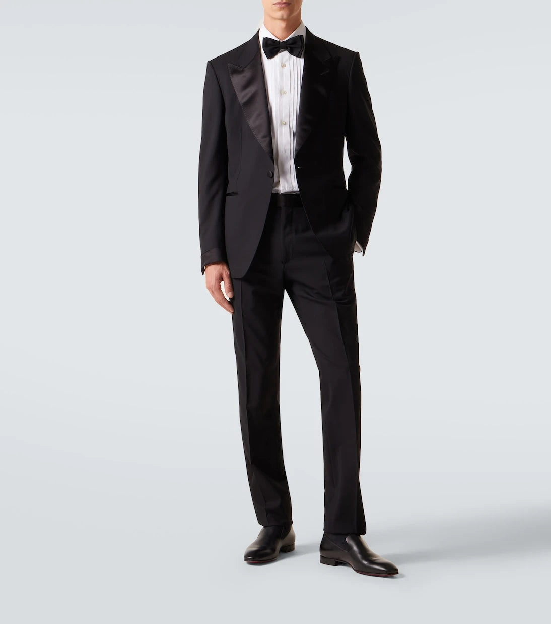 Tom Ford - Shelton satin-trimmed wool-blend tuxedo
