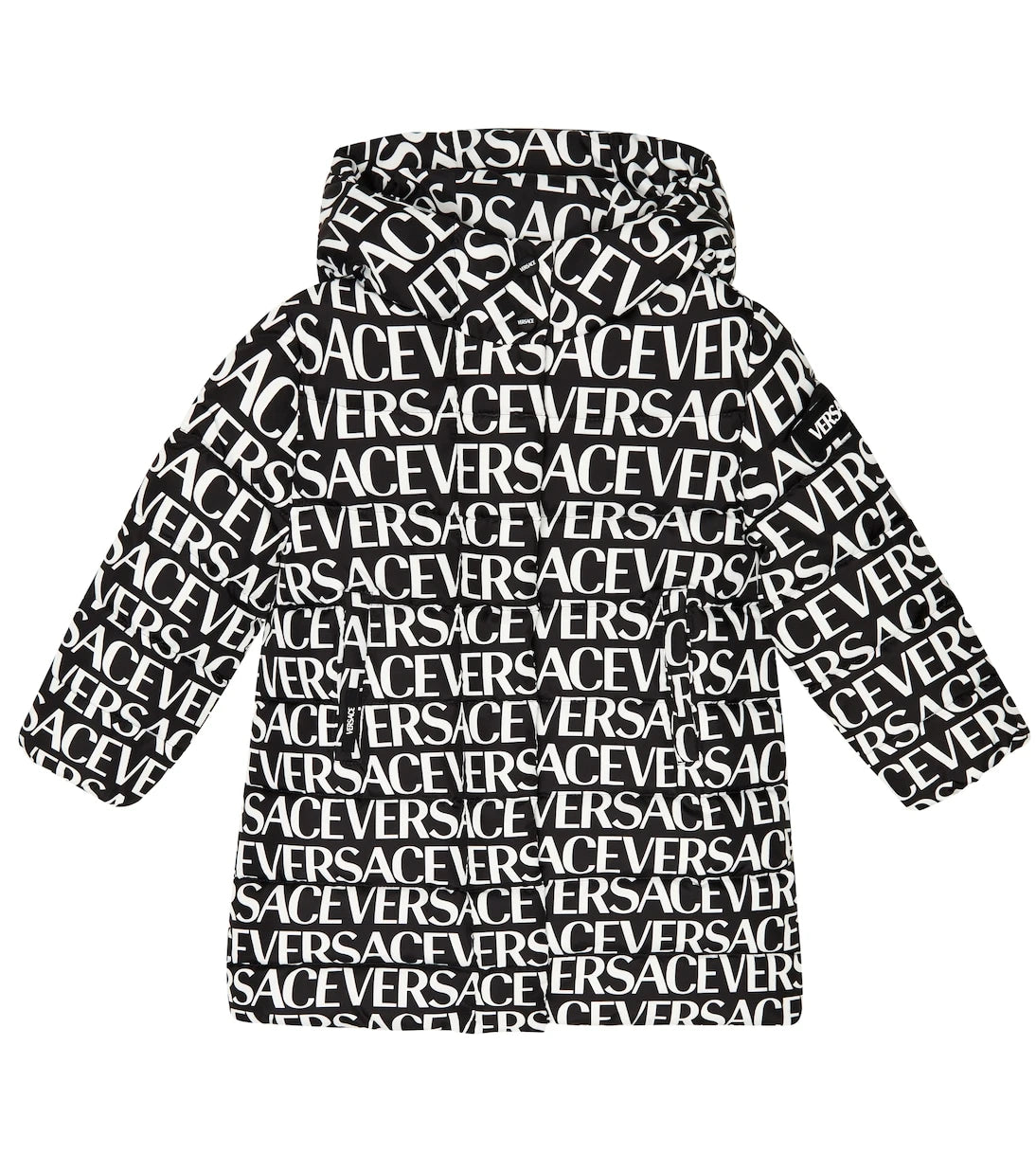 Versace Kids - Logo printed down jacket