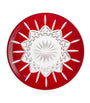 Lismore Red Decorative Plate (30cm)