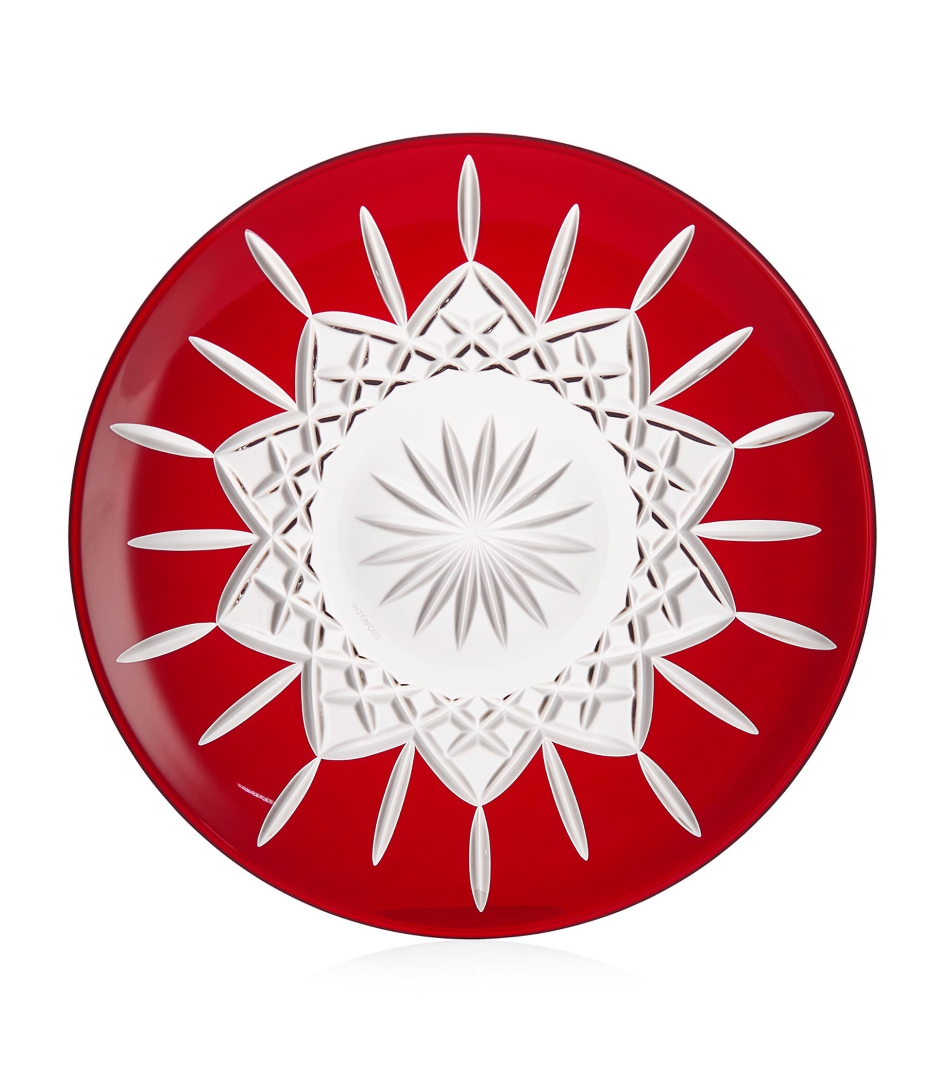 Lismore Red Decorative Plate (30cm)