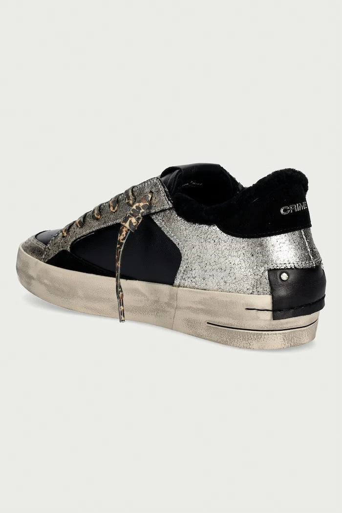 Crime London SK8 DELUXE WEDGE kadın sneaker