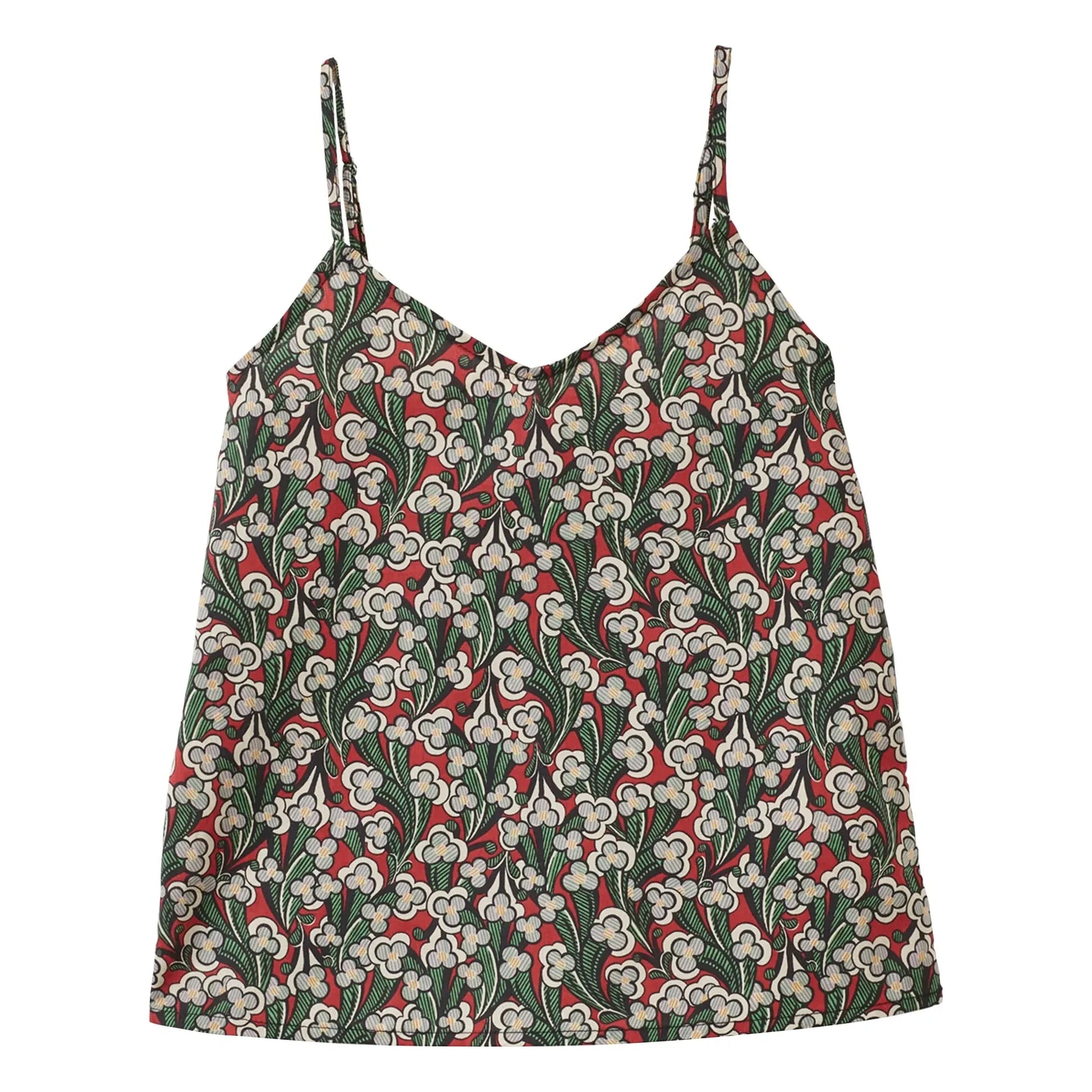 Caramel - Top Camilla Liberty | Red