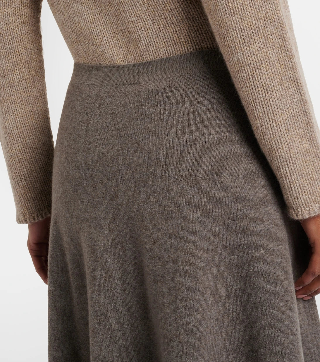 The Row - Masini cashmere midi skirt