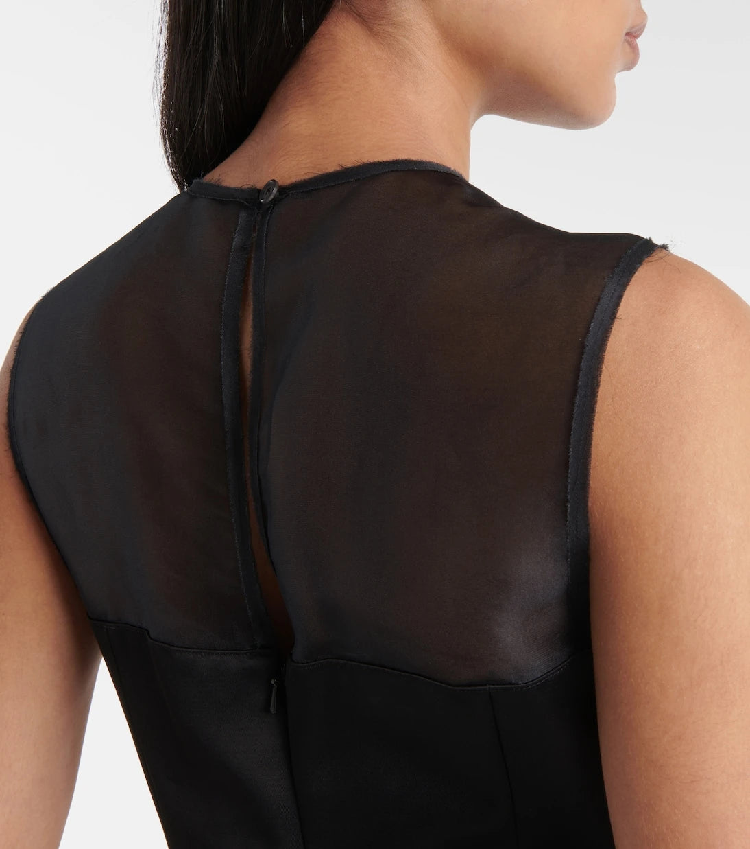 Khaite - Sasmo silk-paneled satin top